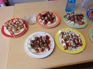 Erdbeer-Projekt im Hermann-Josef-Altenheim