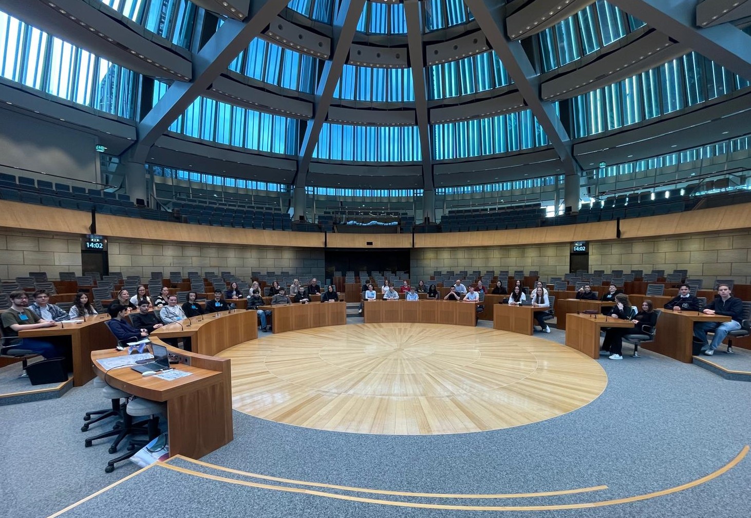 HöHa-Klassen im Landtag