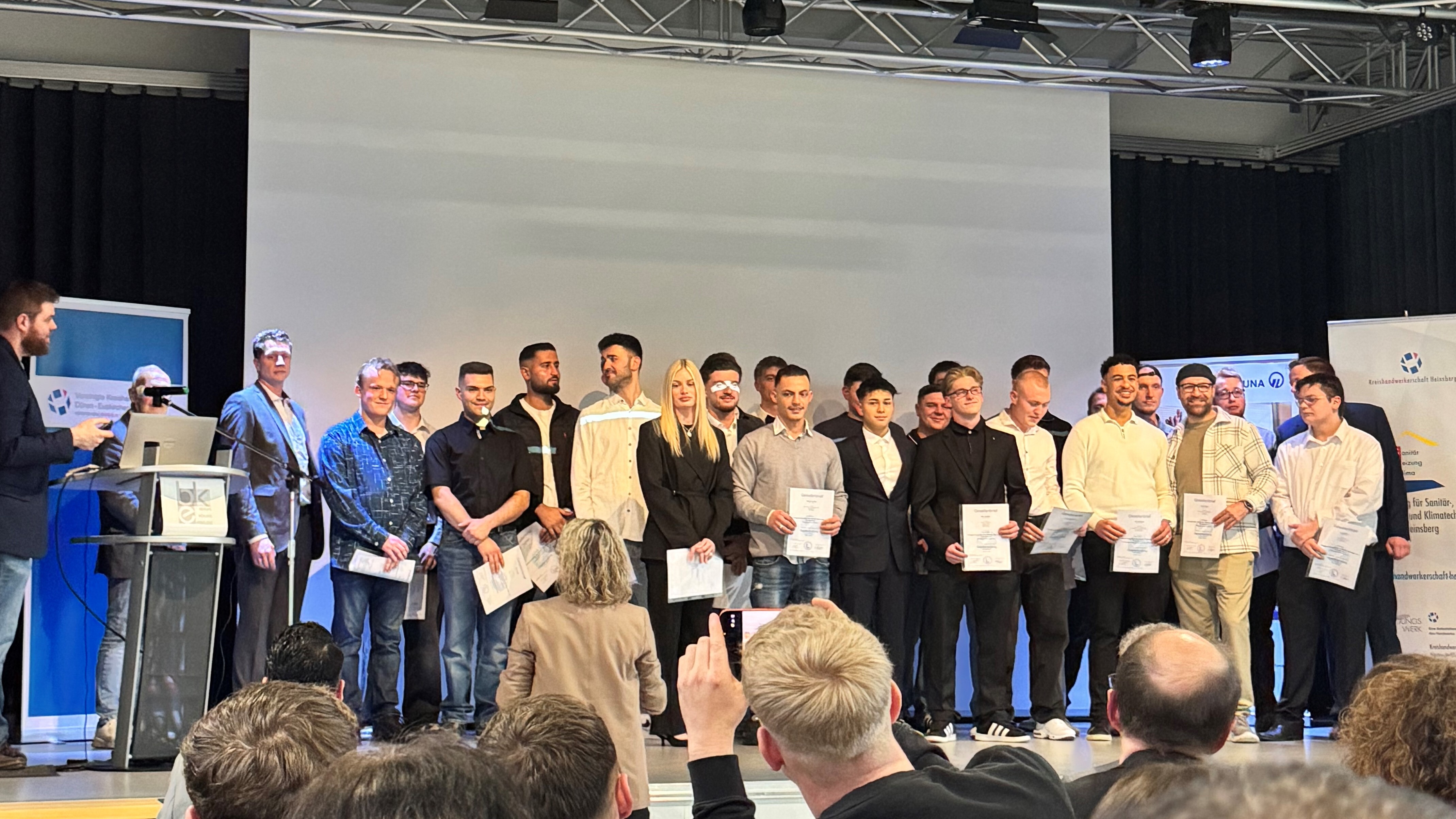 Lossprechungsfeier der Anlagenmechaniker…